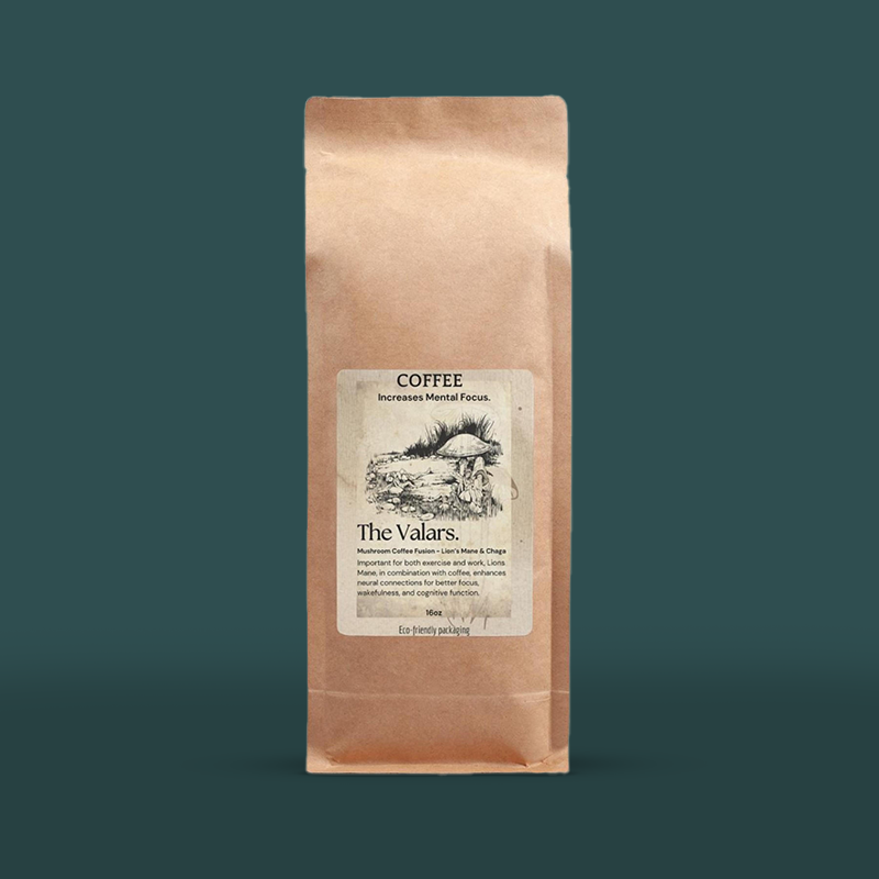 Mushroom Coffee Fusion - Lion’s Mane & Chaga 16oz